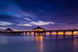 Photo of Ft Meyers pier by Marcel Lecours.