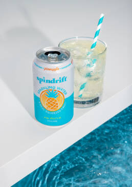 Photo of pineapple Spindrift by Marcel Lecours.