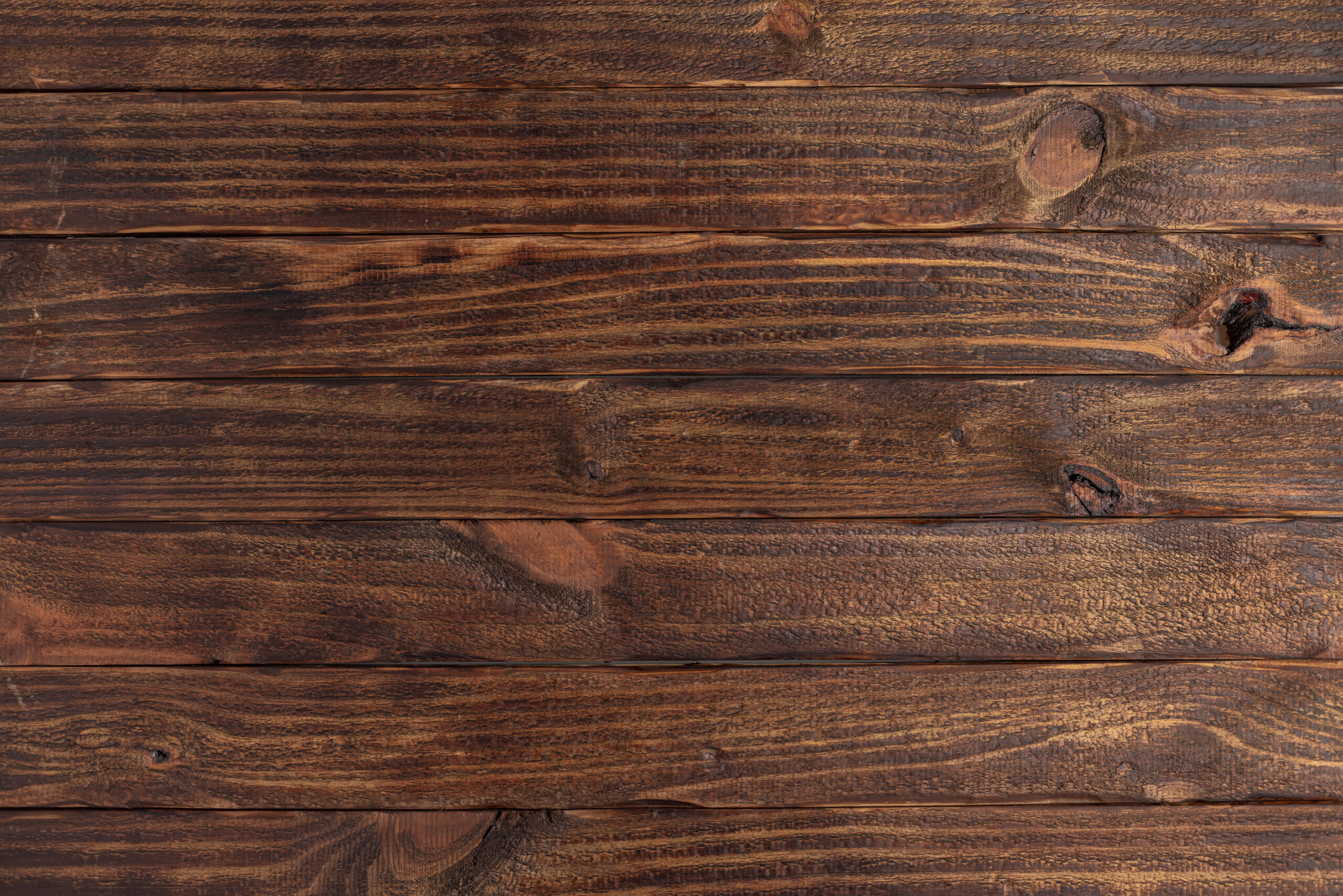 Dark Rustic Wood Planks - Marcel Lecours